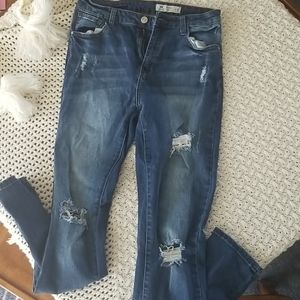 FashionNova High-Rise Kylie Skinny Size 11 jeans